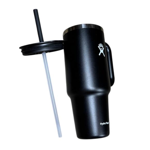 HYDRO FLASK Set of 2 Black & Blue Stainless Steel Travel Tumbler - Picture 2 of 8